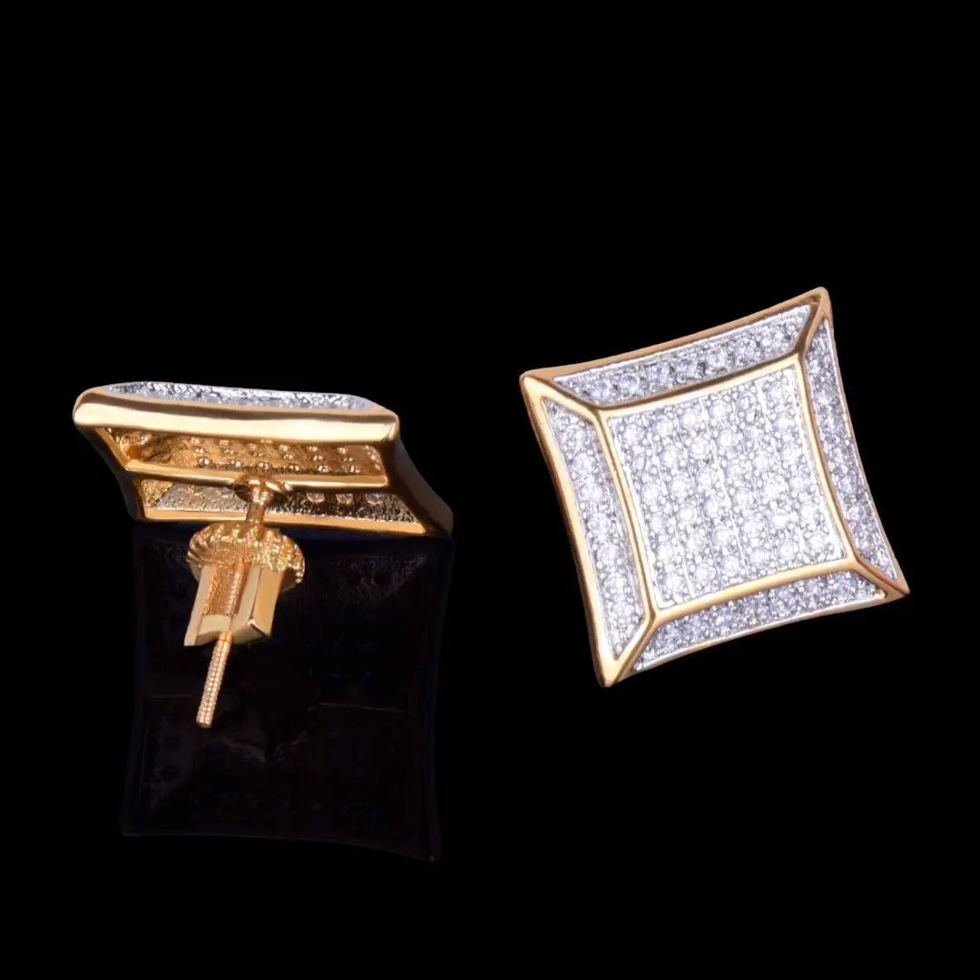 Puces d'Oreilles Glacées 15mm Royale