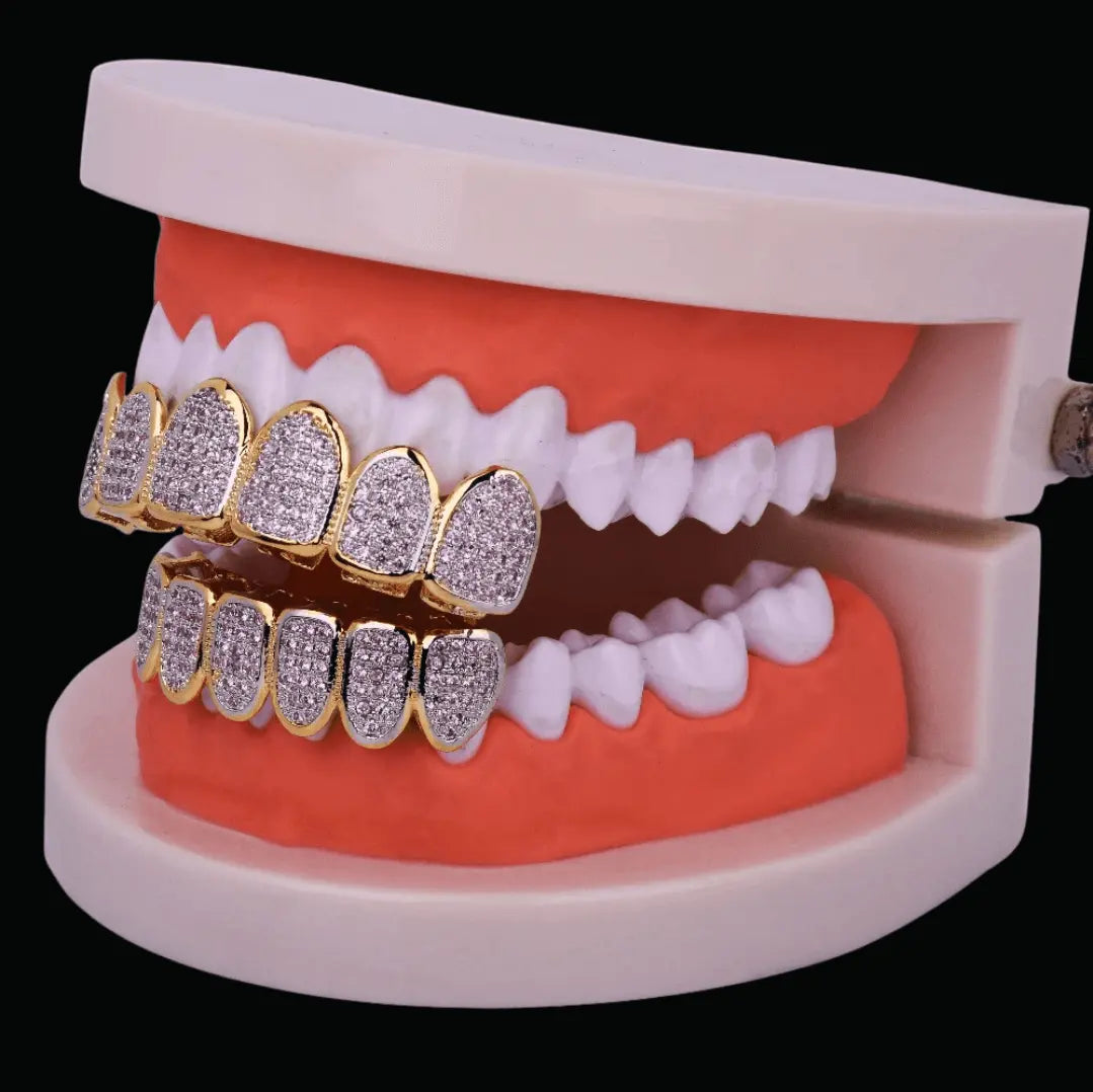 Grillz Pierres Violettes Glacés