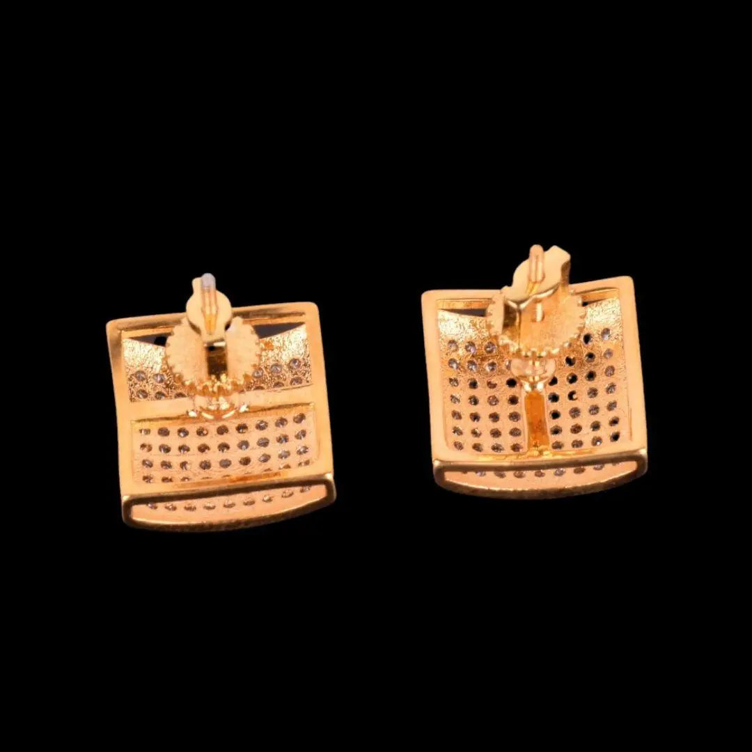 Puces d'Oreilles Parapluie 12MM Glacées