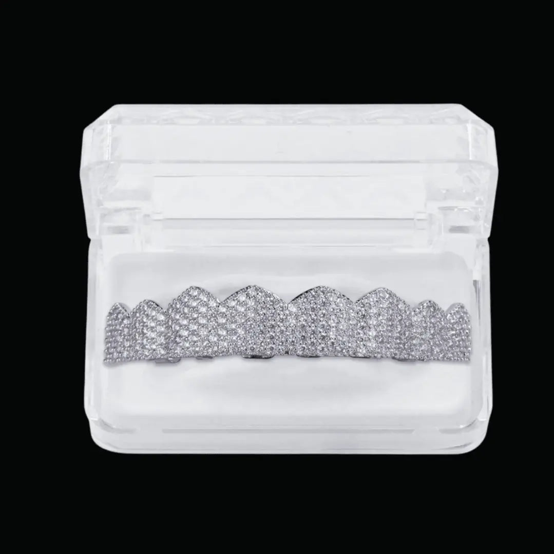 Grillz Bouche Crocs 8 Dents Glacés