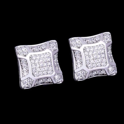 Puces d'Oreilles Soleil 11MM Glacées