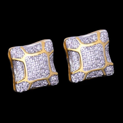 Puces d'Oreilles Soleil 11MM Glacées