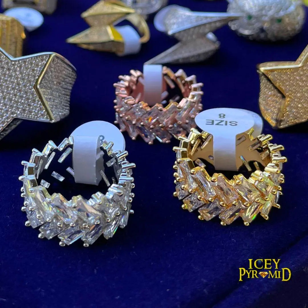 Bague Glacée Édition Baguette