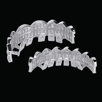 Grillz Glacés Diamant Baguette