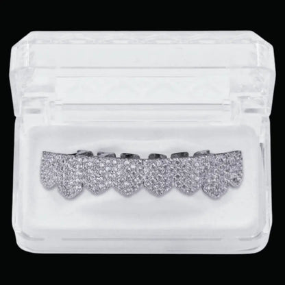 Grillz Bouche Crocs 8 Dents Glacés