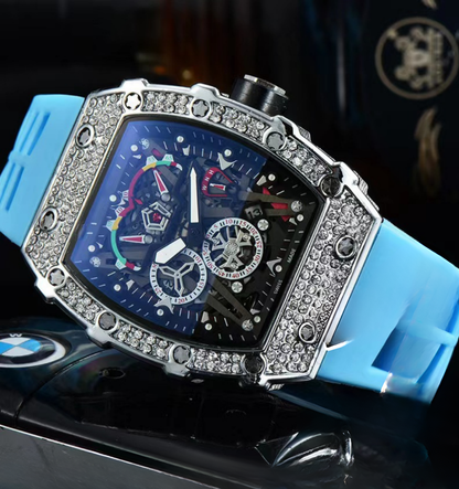 Montre Chronographe Glacée Prism
