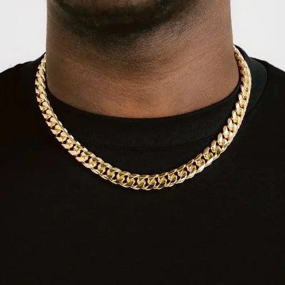 Chaîne Maille Cubaine Miami 12mm