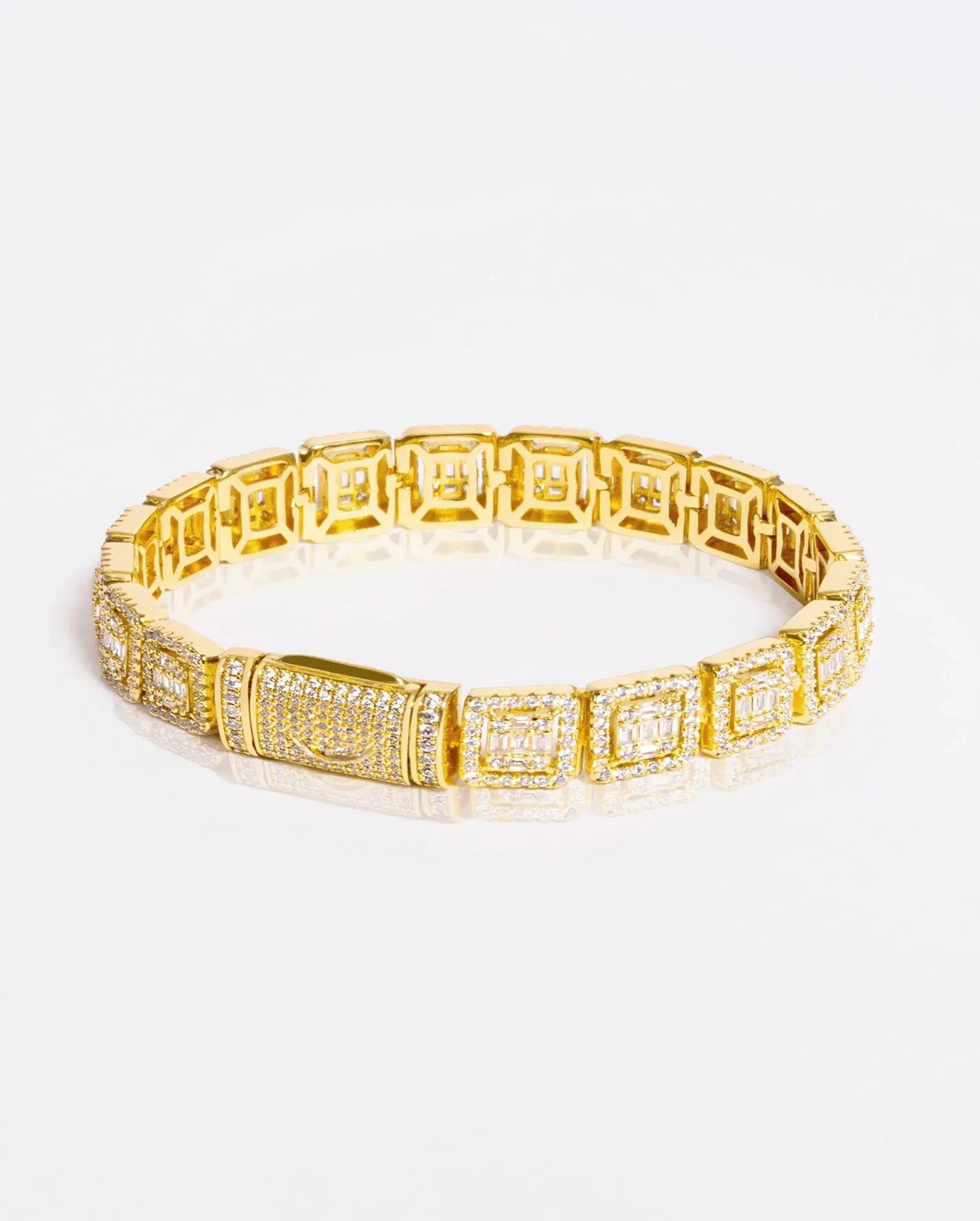 Bracelet Tennis 12mm en Grappe