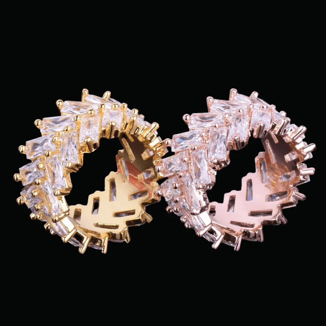Bague Glacée Édition Baguette