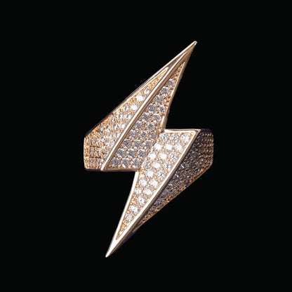 Bague Éclair Glacée