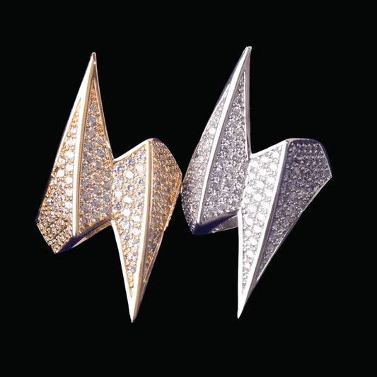 Bague Éclair Glacée