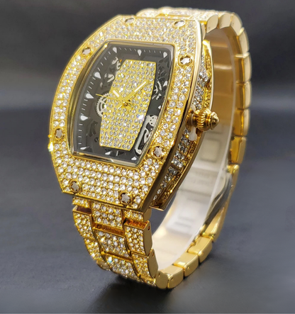 Montre Glacée Tonneau