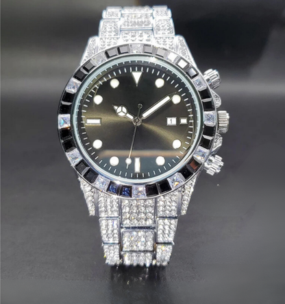 Montre Baguette Noir
