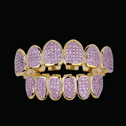 Grillz Pierres Violettes Glacés