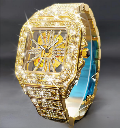 Montre Squelette Glacée