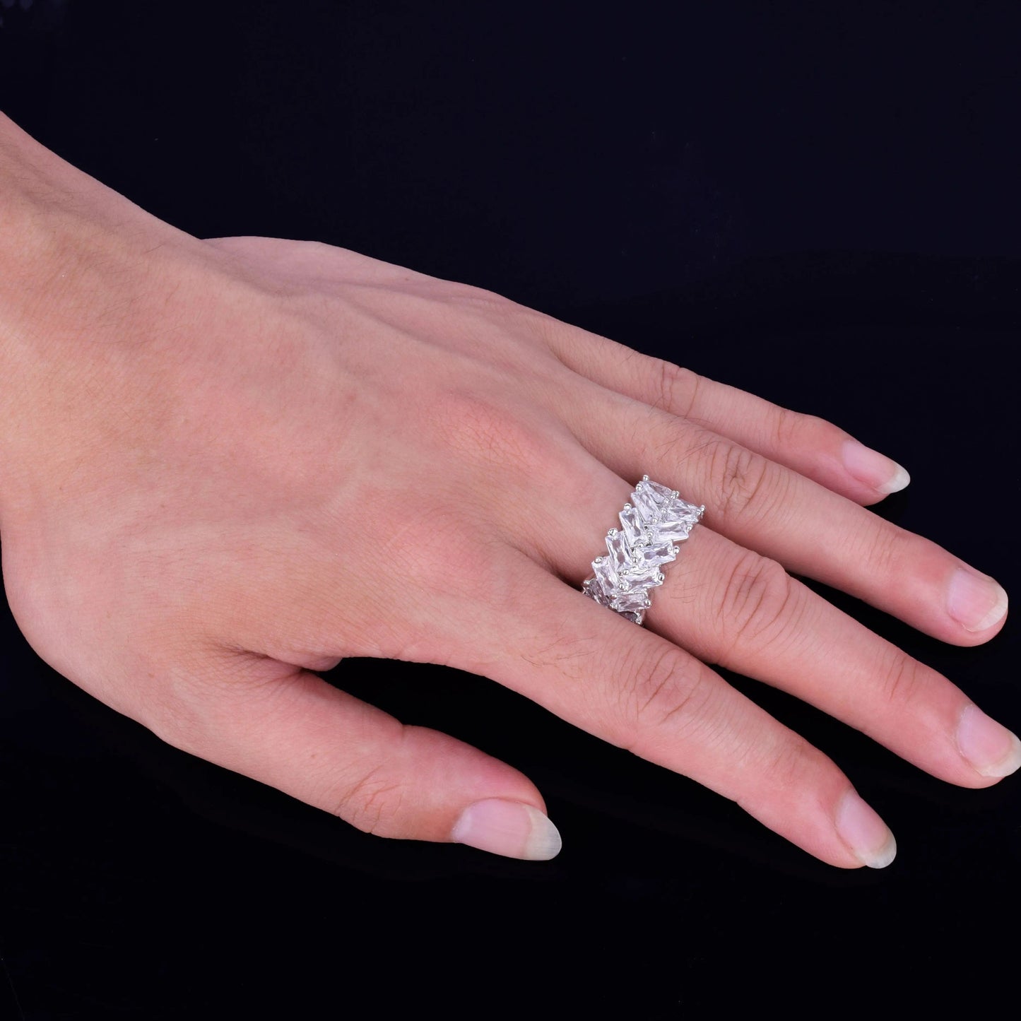 Bague Glacée Édition Baguette