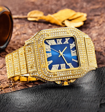 Montre Cadran Bleu Cartice 40MM