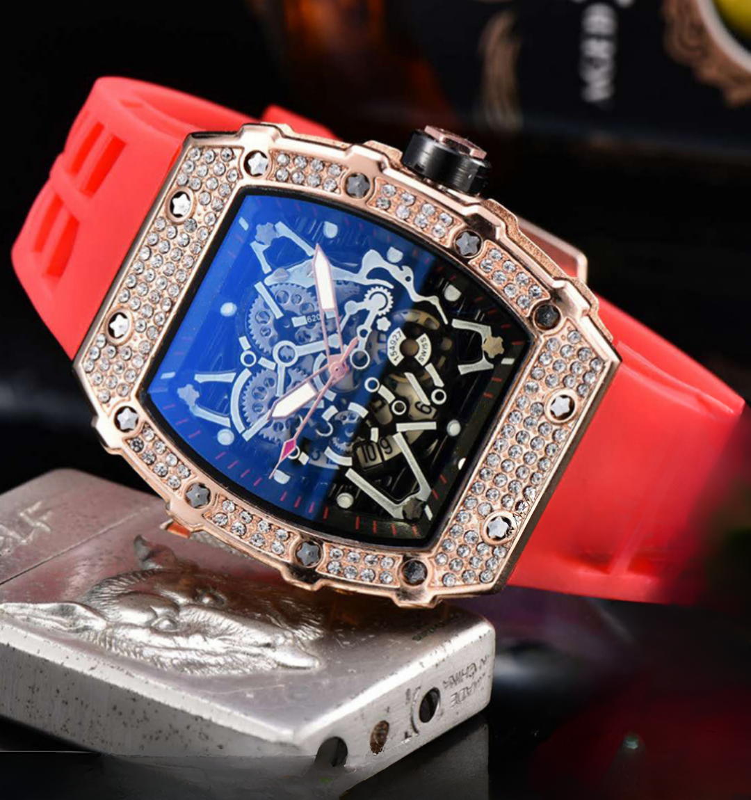 Montre Squelette Glacée Infinity