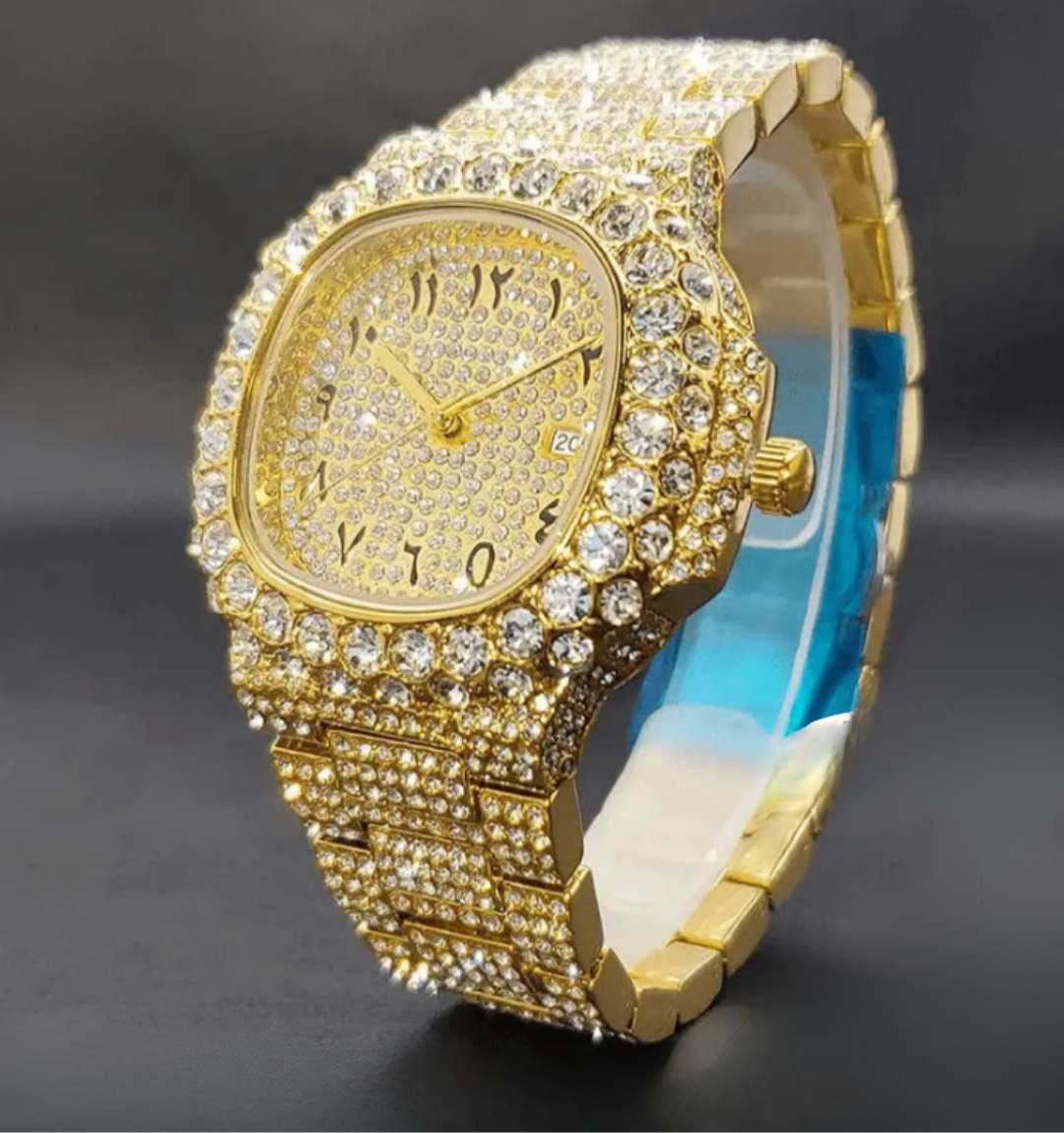 Montre Glacée Arabe Aquilis