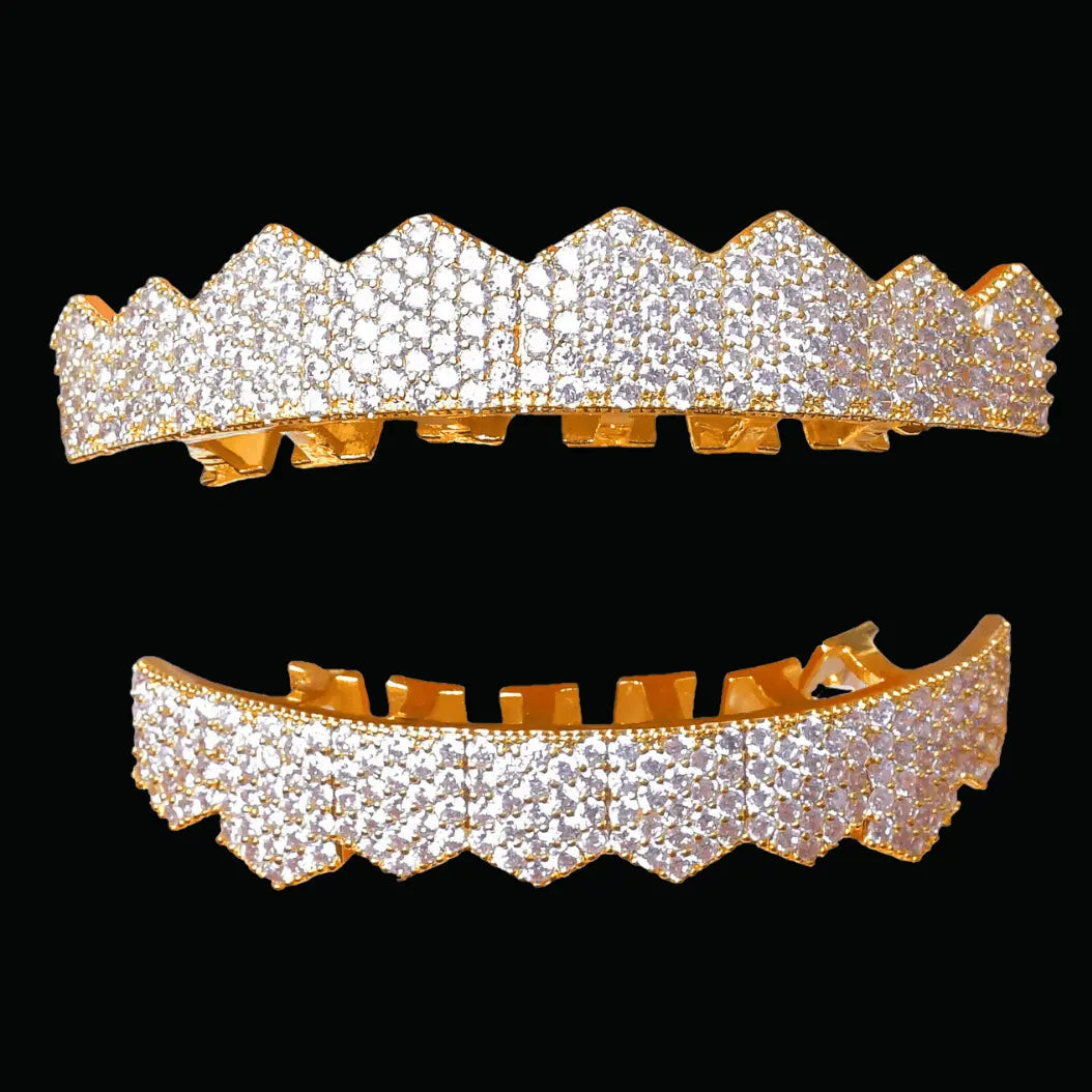 Grillz Bouche Crocs 8 Dents Glacés