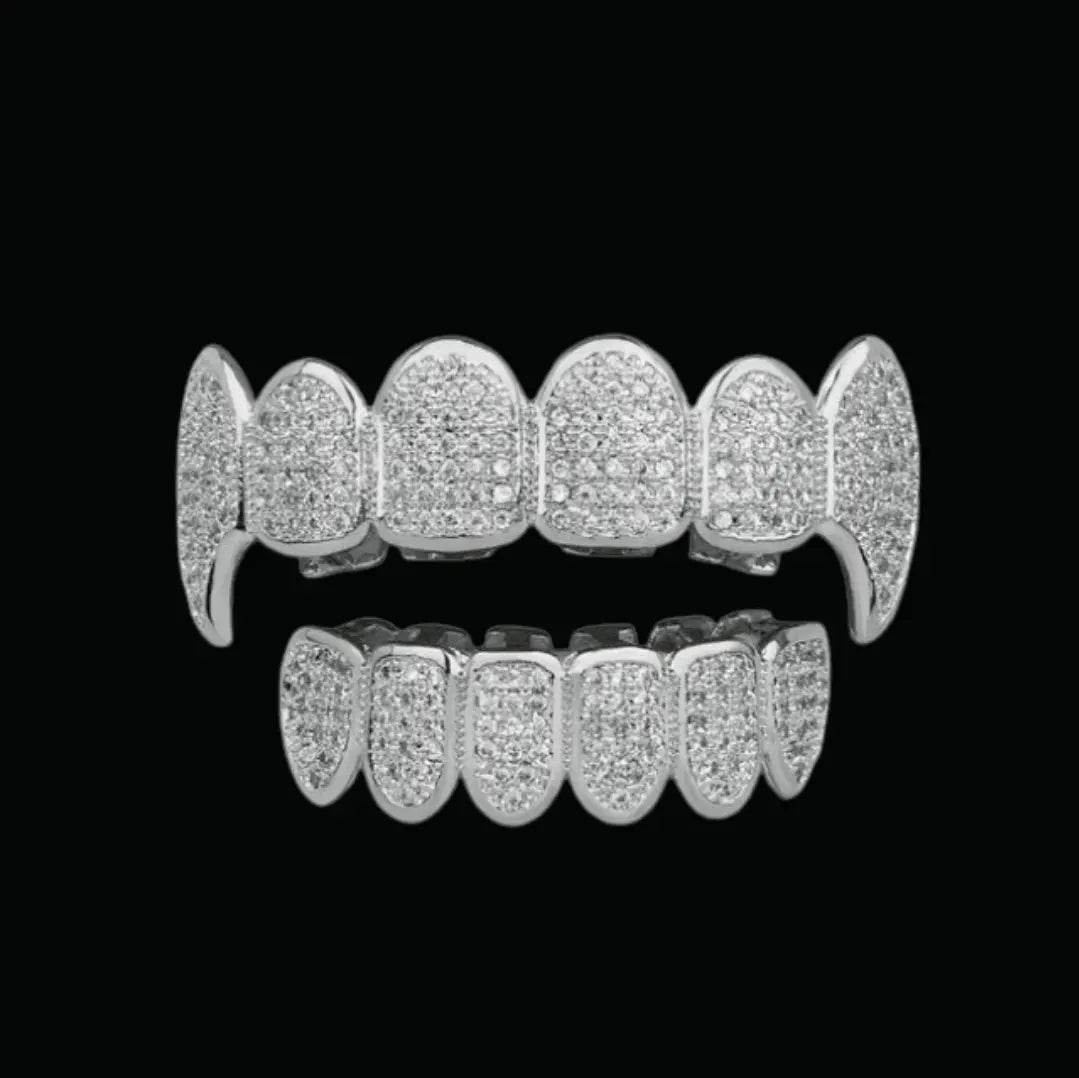 Grillz Glacés Micro Pavé Fuchsia