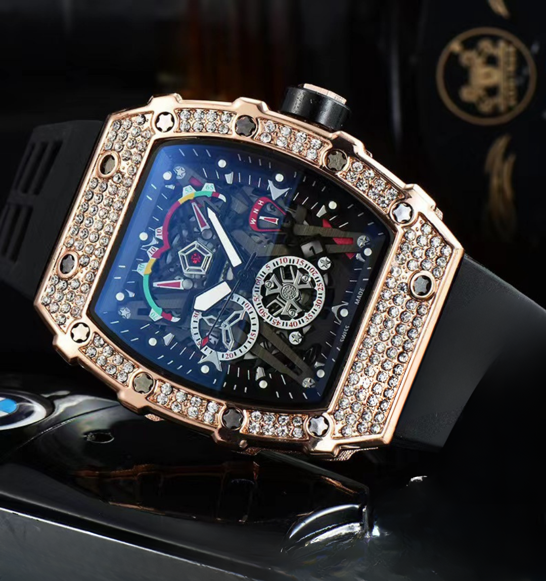 Montre Chronographe Glacée Prism