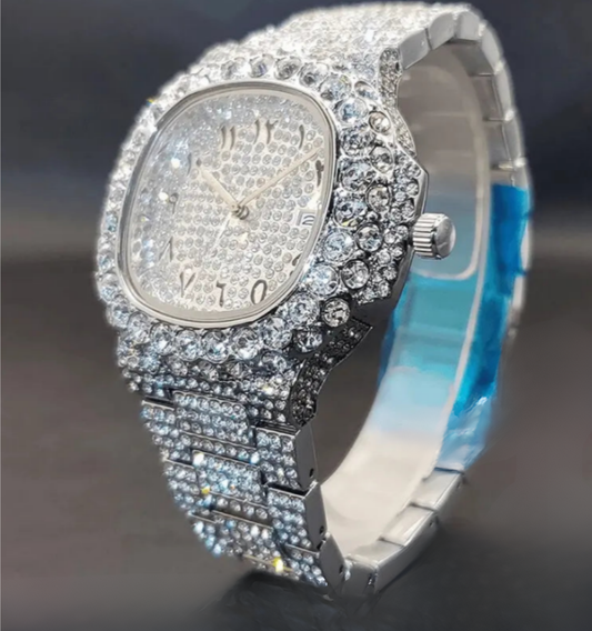 Montre Glacée Arabe Aquilis