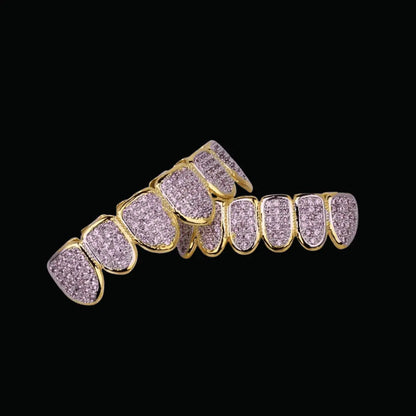 Grillz Pierres Violettes Glacés