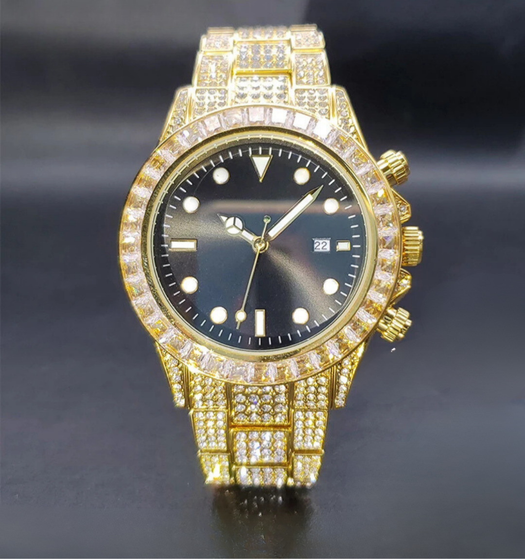Montre Baguette Noir