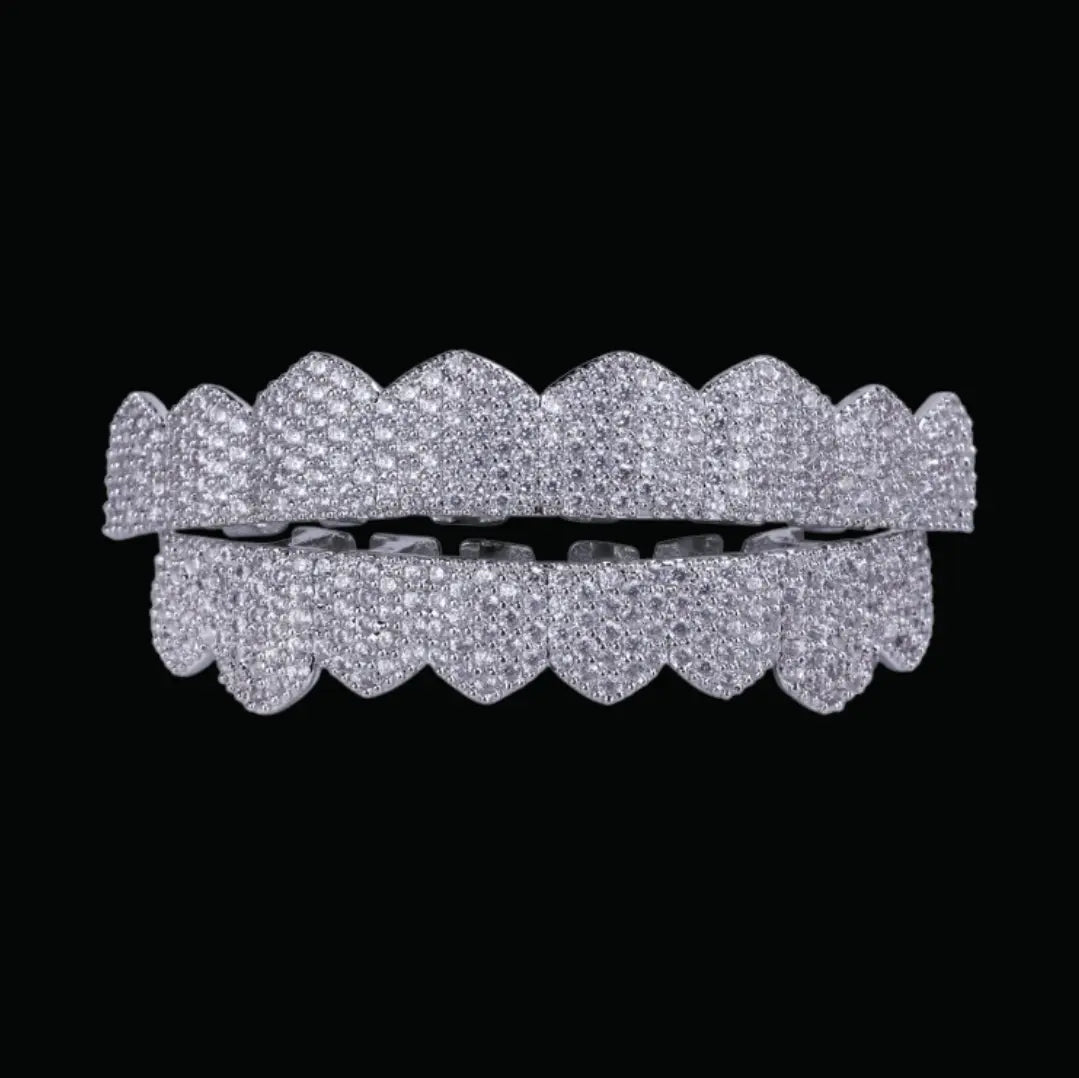 Grillz Bouche Crocs 8 Dents Glacés
