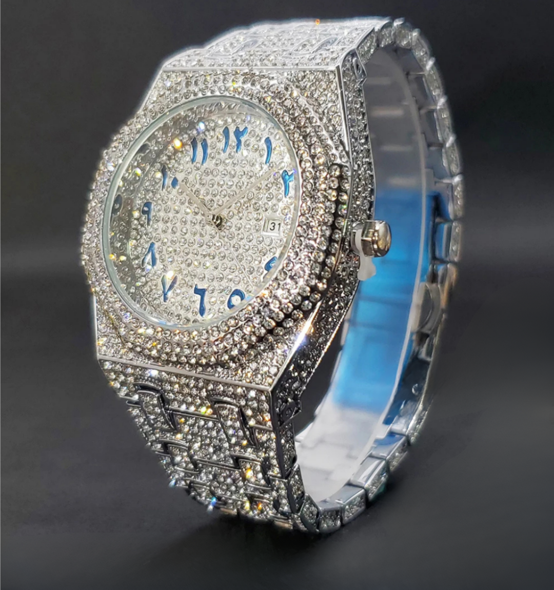 Montre Glacée Arabe Royale