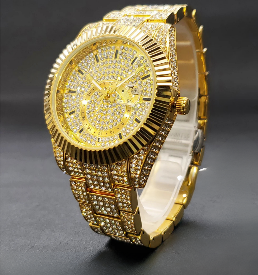 Montre Glacée Chrono