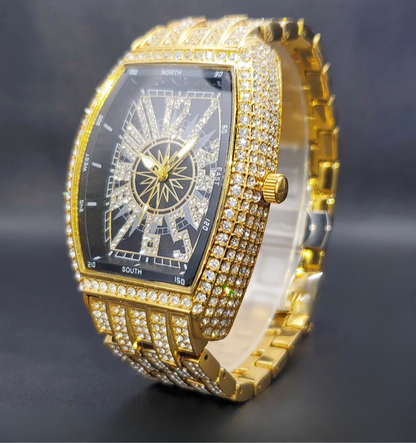 Montre Glacée Noir