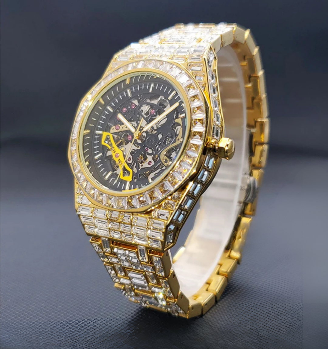 Montre Squelette Baguette Marquis