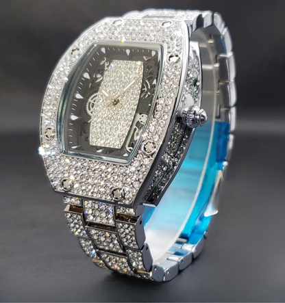 Montre Glacée Tonneau