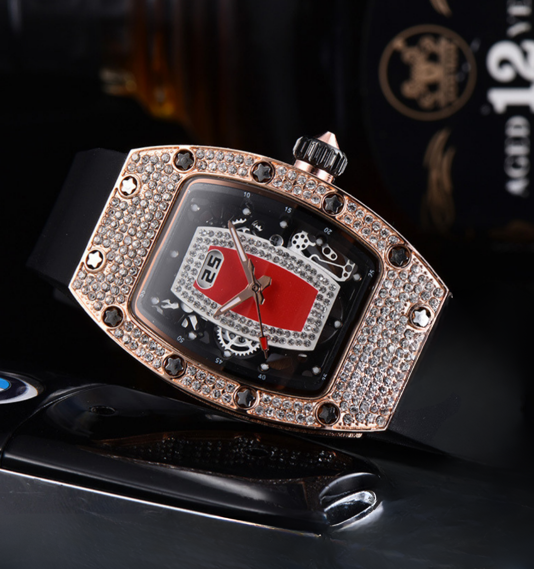 Montre Glacée Vermillion