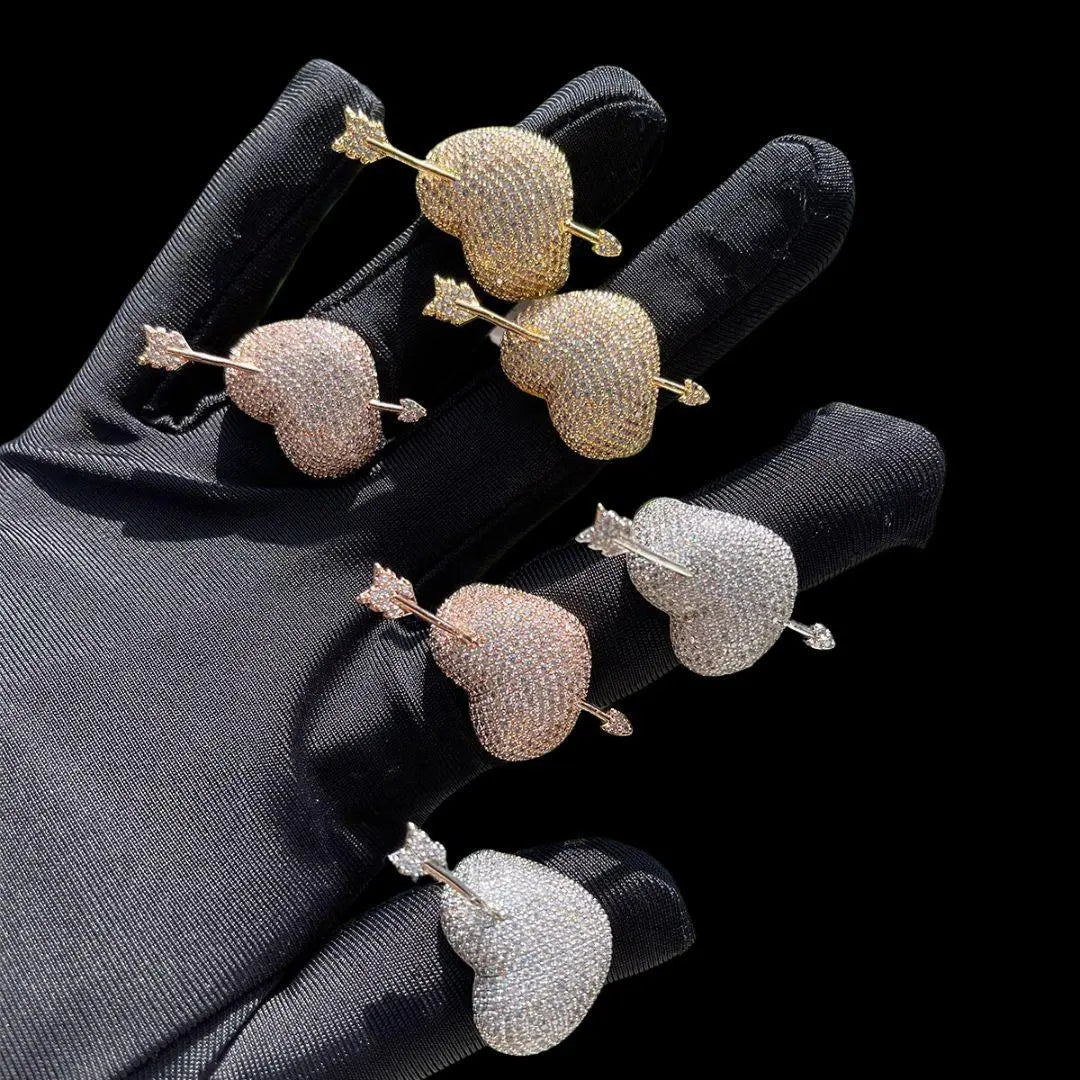 Bague Glacée Édition Cœur Flèche