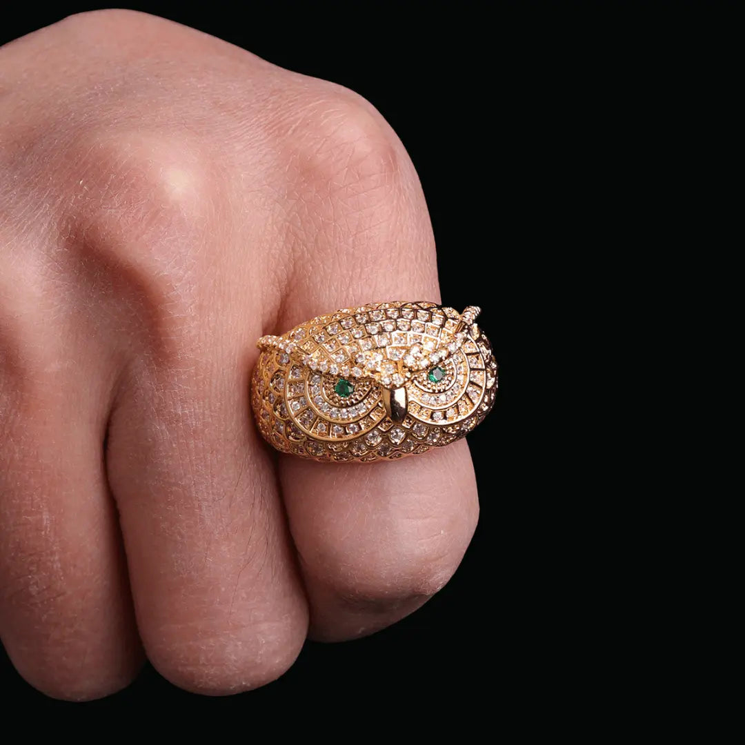 Bague Hibou Glacée