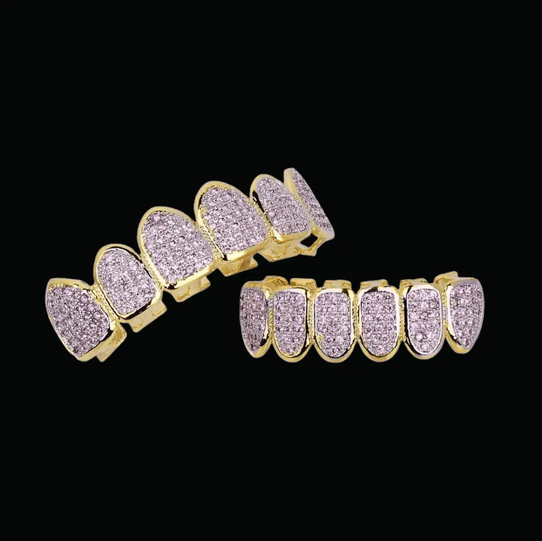 Grillz Pierres Violettes Glacés