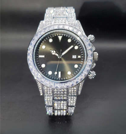 Montre Baguette Noir