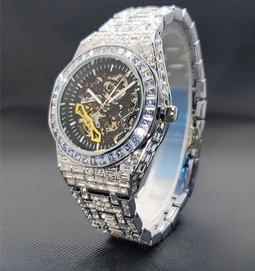 Montre Squelette Baguette Marquis