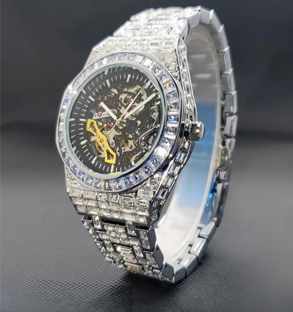 Montre Squelette Baguette Marquis