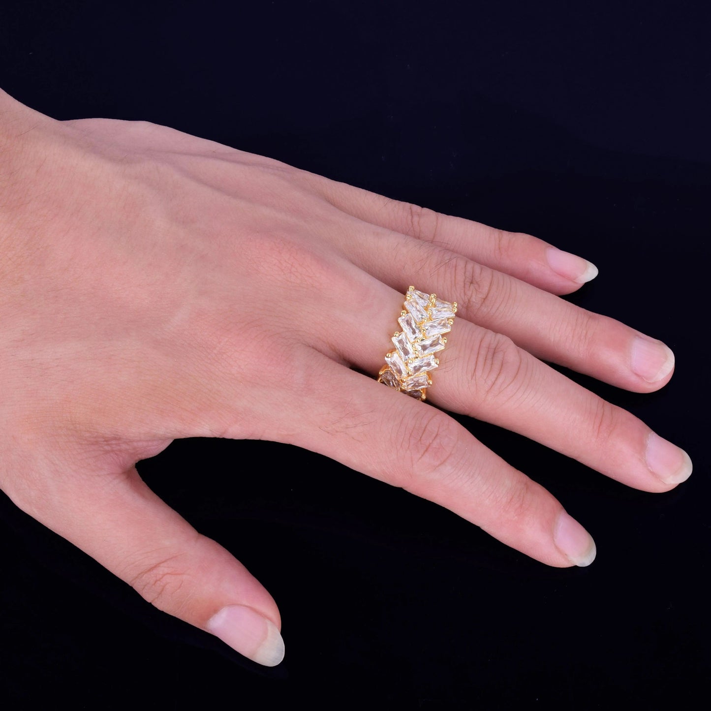 Bague Glacée Édition Baguette