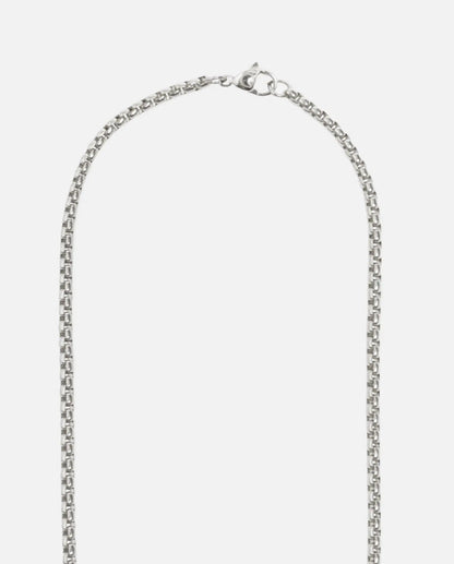 Chaîne Mini Rolo 3mm - Or Blanc