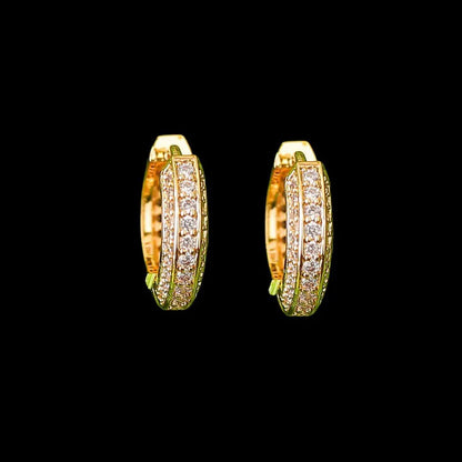 Puces d'Oreilles Rondes Trend 15MM Glacées