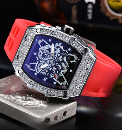 Montre Squelette Glacée Infinity