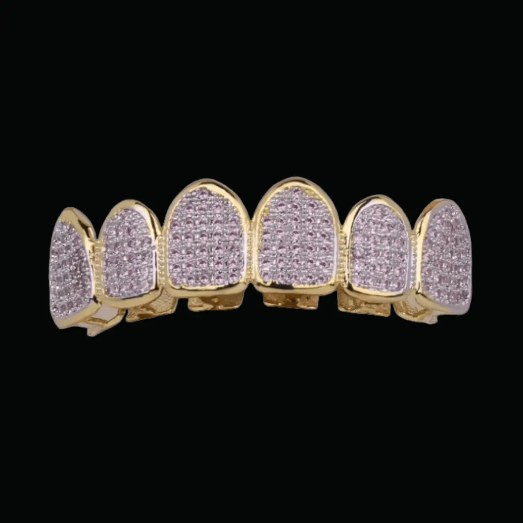 Grillz Pierres Violettes Glacés
