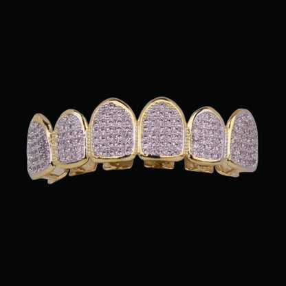 Grillz Pierres Violettes Glacés