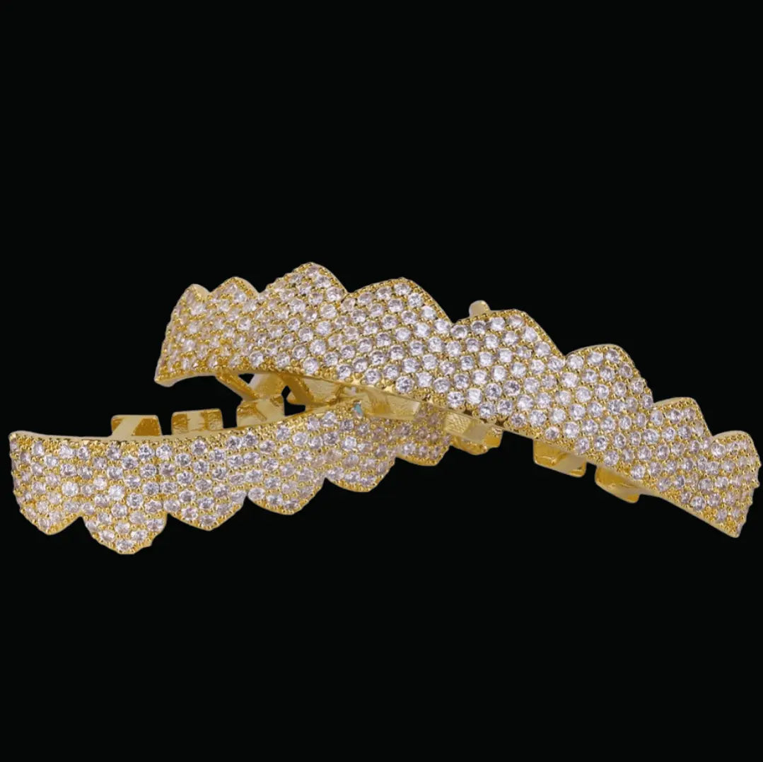 Grillz Bouche Crocs 8 Dents Glacés