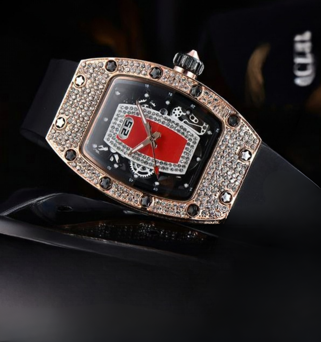 Montre Glacée Vermillion